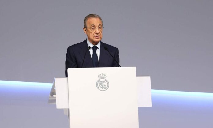 Florentino Pérez, presidente del Real Madrid.