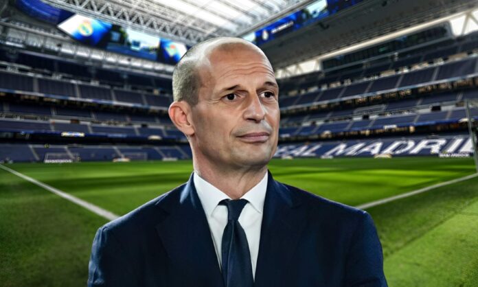 Allegri y el Santiago Bernabéu.