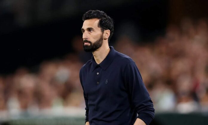 Álvaro Arbeloa, entrenador del Real Madrid.