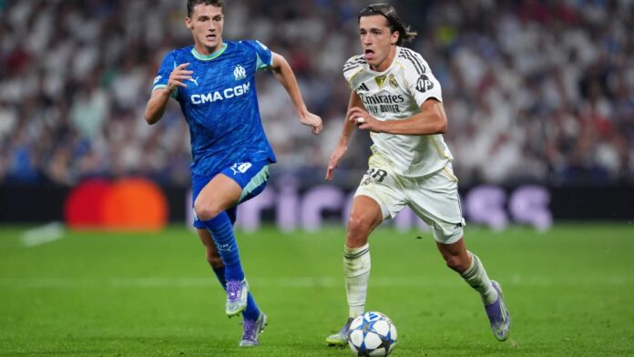 Carreras mantiene su impacto en el Real Madrid: 145 recuperaciones, 26 ocasiones creadas y 90% de pase	