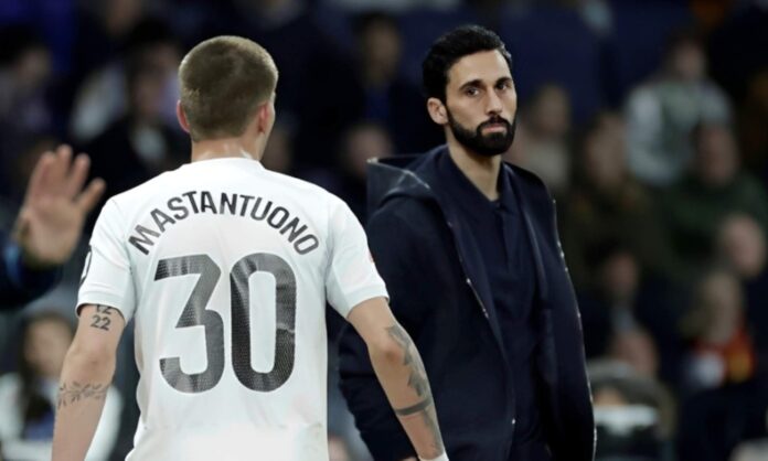 Arbeloa tendrá que gestionar un asunto delicado con Mastantuono