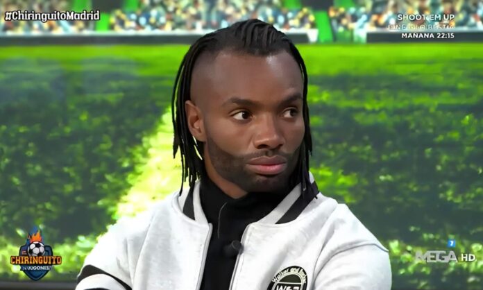 Javi Balboa dando su opinión en El Chiringuito.