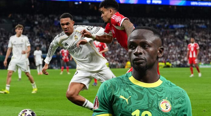 Mané da un consejo con Alexander Arnold