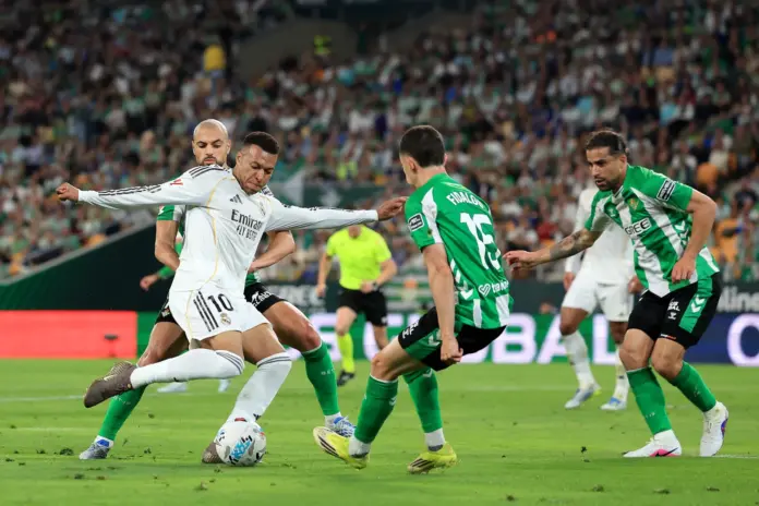  Real Betis 1-1 Real Madrid: Empate con sabor a derrota

