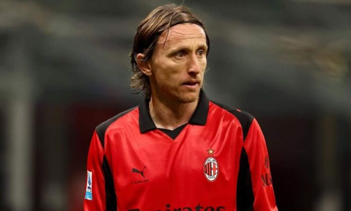 Luka Modric viene demostrand un gran nivel en el Milan y muchos madridistas se acuerdan de él