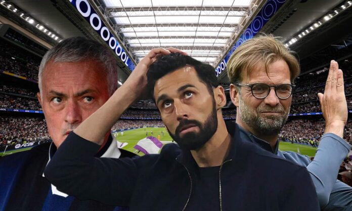 José Mourinho y Jürgen Klopp son dos de los candidatos que podrían relevar a Álvaro Arbeloa al frente del primer equipo del Real Madrid.