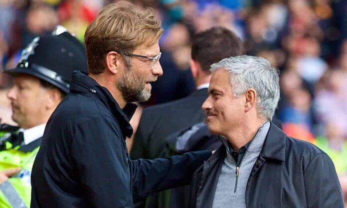 Klopp tiene mejores datos que Mourinho en el enfrentamiento directo