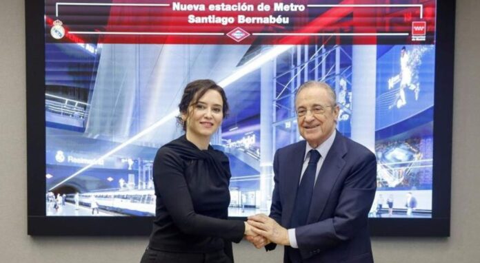 Reapertura de la estación de Santiago Bernabéu