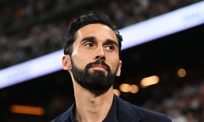 Álvaro Arbeloa en un partido del Real Madrid.