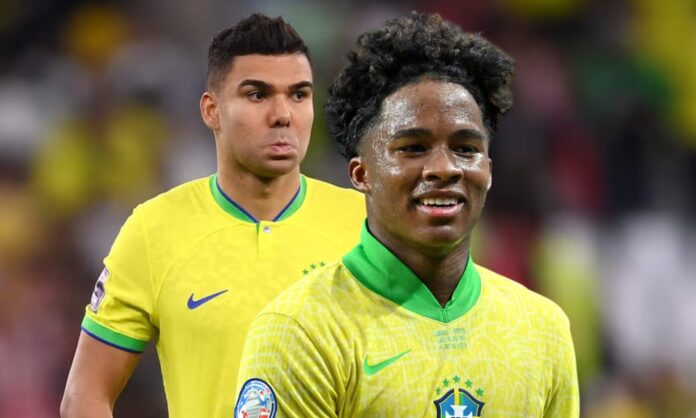Casemiro, sobre Endrick: 