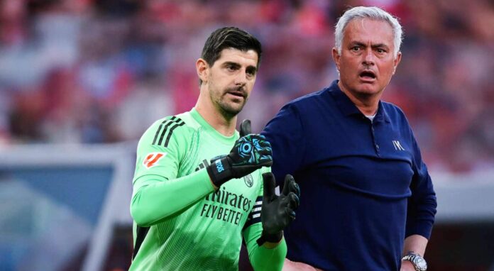 Courtois criticó a Mourinho en 2017