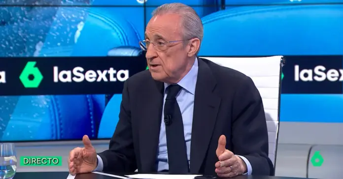  Florentino Pérez se reafirma con Pedrerol: «Hay una campaña orquestada contra el Real Madrid»

