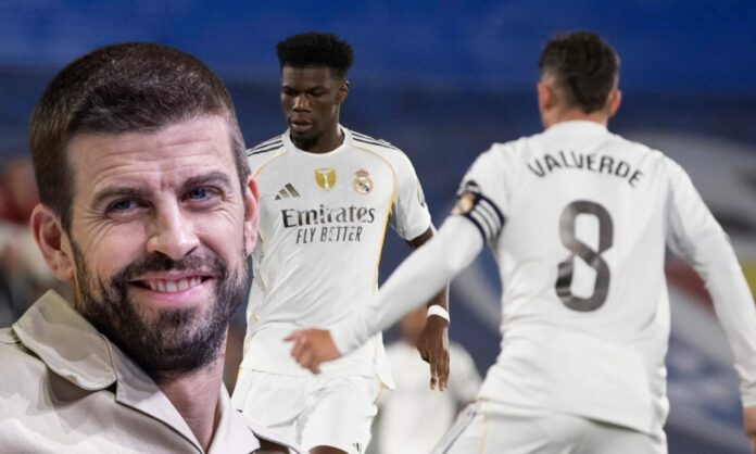 Gerard Piqué ha querido meter el dedo en la llaga por el enfrentamiento entre Fede Valverde y Aurelién Tchouaméni.