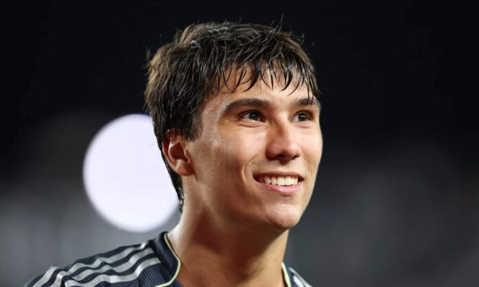 Gonzalo García, delantero del Real Madrid. 