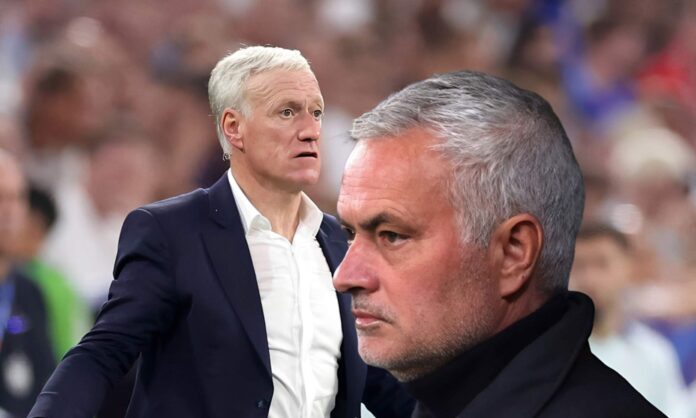 José Mourinho y Didier Deschamps.