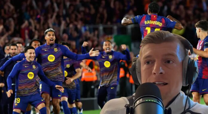 Kroos carga contra los jugadores del Real Madrid tras el Clásico