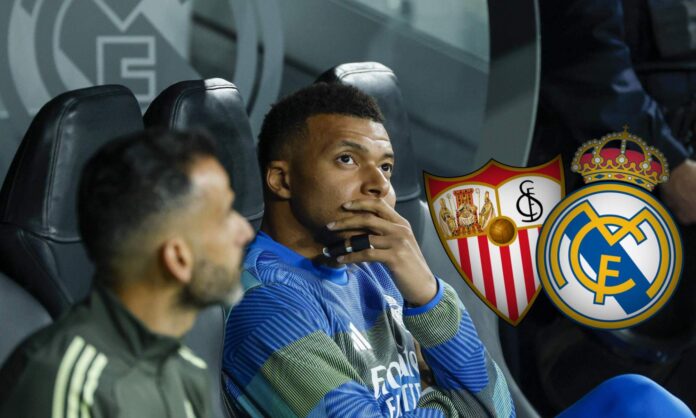 Kylian Mbappé apunta a ser titular con el Real Madrid para medirse al Sevilla este domingo.
