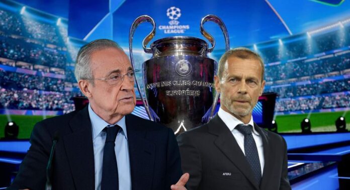La UEFA no contemplan el proyecto del Real Madrid de la Champions gratis