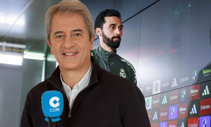 Manolo Lama le lanza una pregunta retórica a Álvaro Arbeloa