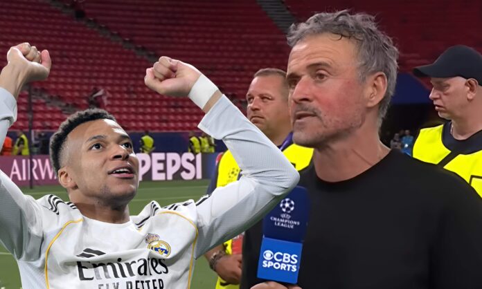 Luis Enrique, sobre Mbappé: 