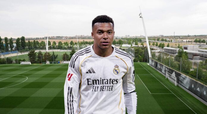 Mbappé acude a Valdebebas en el día libre de la plantilla