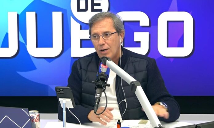 Paco González en un programa de COPE. 