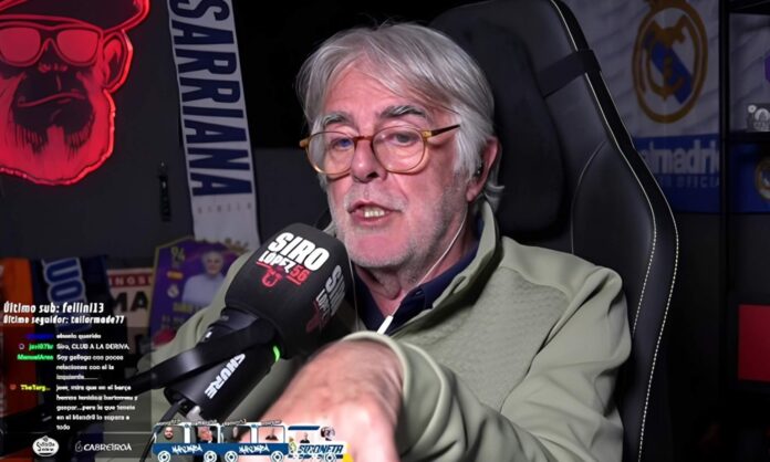Siro López hablando en su canal de Youtube.