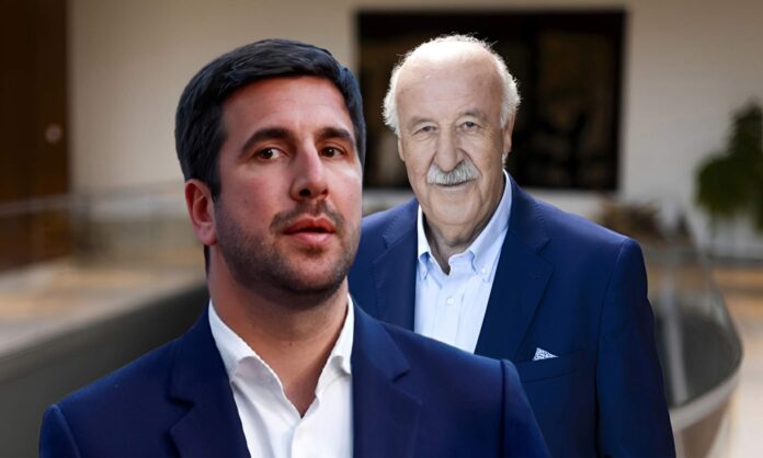 Enrique Riquelme anuncia el fichaje de Vicente del Bosque: 