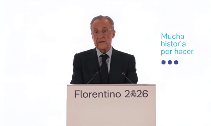 Florentino, tras ganar las elecciones: 