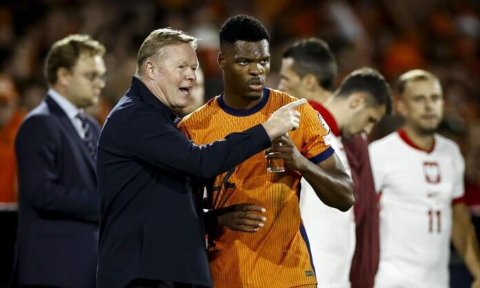 Ronald Koeman, seleccionador de Países Bajos: “Hubiera preferido que Dumfries fichara por el Barcelona y no por el Madrid”

