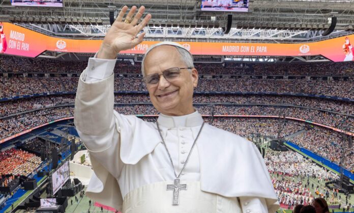 El Papa Leon XIV cierra su visita a Madrid con 80.000 personas en el Bernabéu y se estiman 150 millones de beneficio a las empresas de la ciudad gracias al evento

