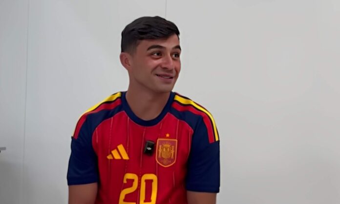 Pedri, futbolista del Barcelona: 